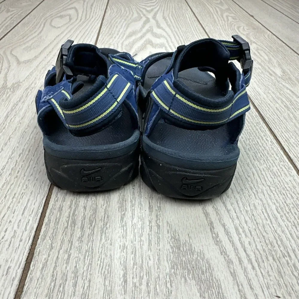 Nike ACG‎ Sandal Woven Nylon Sport Adjustable Strap Shoe Hook Loop SIZE WORN OFF